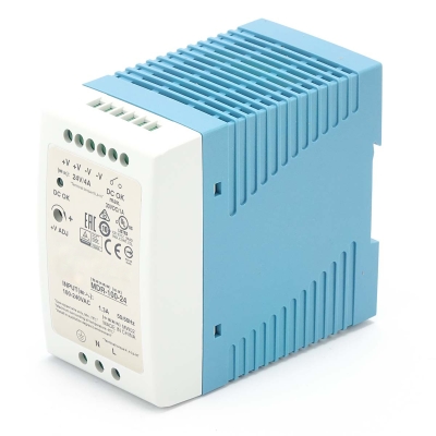 ИМПУЛСНО ЗАХРАНВАНЕ ЗА ДИН ШИНА 24V/4A DC 100W MDR-100-24