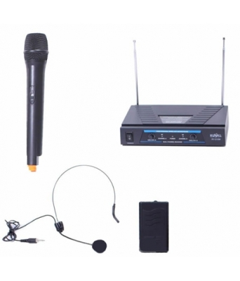 МИКРОФОН БЕЗЖИЧЕН RY-210D ДВОЕН