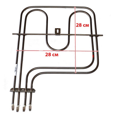 НАГРЕВАТЕЛ ЗА ФУРНА НА ГОТВАРСКА ПЕЧКА ЕЛДОМ 1150W+750W 230V AC