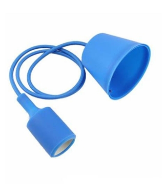 ПЕНДЕЛ С КАБЕЛ 1 М. И ФАСУНГА E27 -СИН