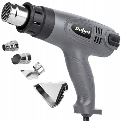 ПИСТОЛЕТ ЗА ГОРЕЩ ВЪЗДУХ REBEL 2000W