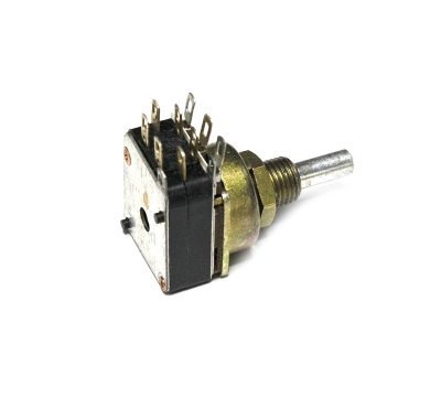 ПОТЕНЦИОМЕТЪР 25K СТЕРЕО ЛИНЕЕН С КЛЮЧ