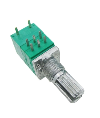 ПОТЕНЦИОМЕТЪР 50K СТЕРЕО С КЛЮЧ