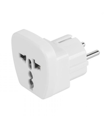 ПРЕХОД ТУРИСТИЧЕСКИ 110V/220V UK/BG AC ОРИГИНАЛ БЯЛ QZ36-9