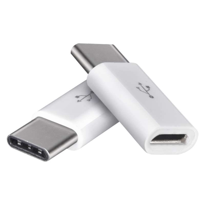 ПРЕХОД USB MICRO Ж/USB-C M КОМПЛЕКТ 2 БРОЯ