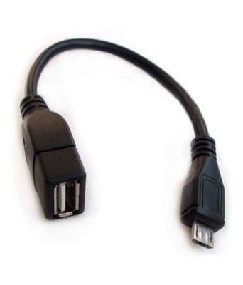 ПРЕХОД USB MICRO М/USB Ж С КАБЕЛ OTG