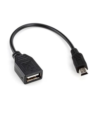 ПРЕХОД USB MINI М/USB Ж С КАБЕЛ OTG