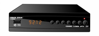 ПРИЕМНИК ЗА ЦИФРОВА ЕФИРНА КАБЕЛНА IP TV DVB T/T2/C CT9212