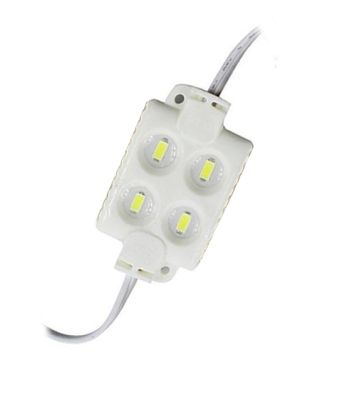 ПРОФИЛ С 4 БРОЯ LED 5730 0.24W /0.96W/ 12V СТУДЕНО БЯЛ