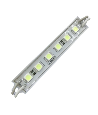 ПРОФИЛ С 6 БРОЯ LED 5050 0.24W /1.44W/ 12V СТУДЕНО БЯЛ