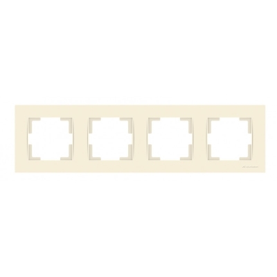 РАМКА 4 ХОРИЗОНТАЛНА MUTLUSAN КРЕМ