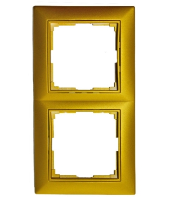РАМКА ДВОЙНА ЖЪЛТА