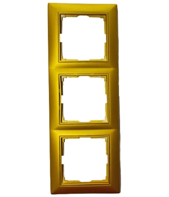 РАМКА ТРОЙНА ЖЪЛТА