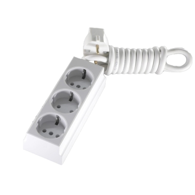 РАЗКЛОНИТЕЛ 3 ГНЕЗДА ПОЛИСТЕРОЛ БЯЛ 5М