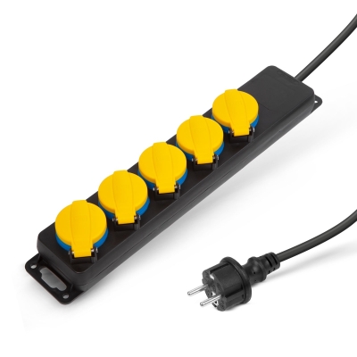 РАЗКЛОНИТЕЛ -5 ГНЕЗДА ВЪНШЕН DELIGHT IP44