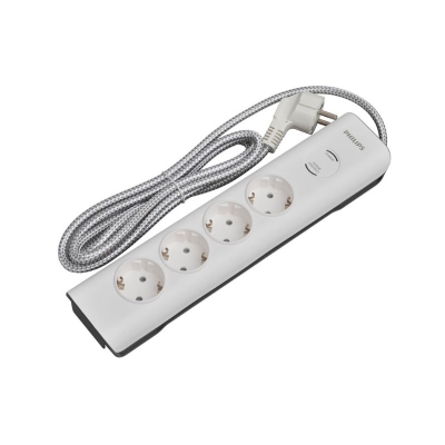 РАЗКЛОНИТЕЛ С КЛЮЧ-4 ГНЕЗДА СЪС ЗАЩИТА 2 МЕТРА КАБЕЛ PHILIPS