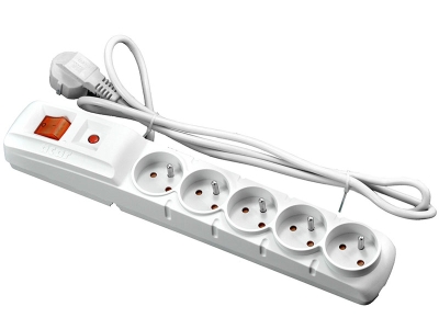 РАЗКЛОНИТЕЛ С КЛЮЧ-5 ГНЕЗДА СЪС ЗАЩИТА 2