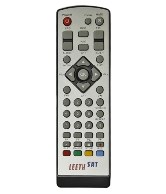 ДИСТАНЦИОННО УПРАВЛЕНИЕ RC LEETH SAT DVB-T ПРИЕМНИК