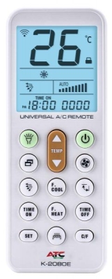 RC универсално дистанционно за климатик K-2080E ATC