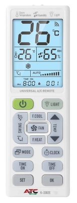 RC универсално дистанционно за климатик K-3302E ATC