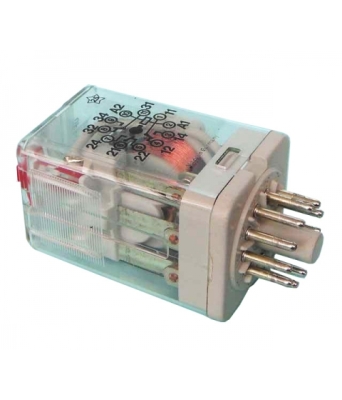 РЕЛЕ 12V/10A 11 ИЗВОДА 07AD R-15-3PDT