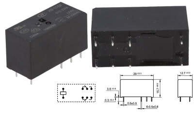 РЕЛЕ 12V/8A 06P