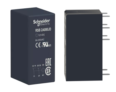 РЕЛЕ 12VDC 8A RSB2A080JD