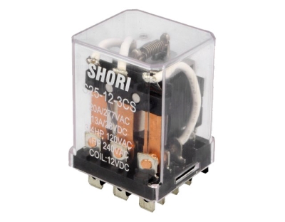 РЕЛЕ 12V DC 30A S25-12-3CS