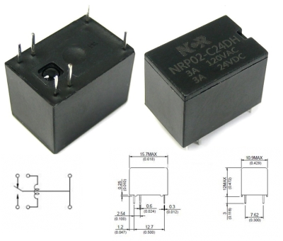 РЕЛЕ 24V/3A 36PA
