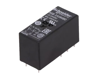 РЕЛЕ 24VDC 8A RSB2A080BD
