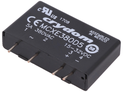 РЕЛЕ ПОЛУПРОВОДНИКОВО 15-32V AC 5A MCXE380D5