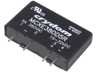 РЕЛЕ ПОЛУПРОВОДНИКОВО 15-32V AC 5A MCXE380D5R