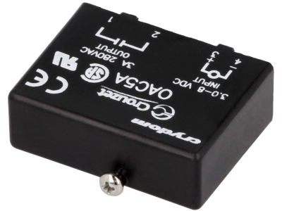 РЕЛЕ ПОЛУПРОВОДНИКОВО 2.75-8V DC 3.5A OAC5A