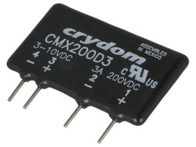 РЕЛЕ ПОЛУПРОВОДНИКОВО  3-10VDC  3A  CMX200D3