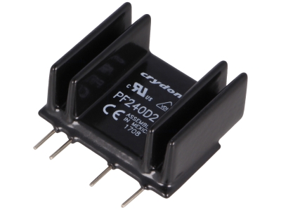 РЕЛЕ ПОЛУПРОВОДНИКОВО 3-15V DC 25A PF240D25