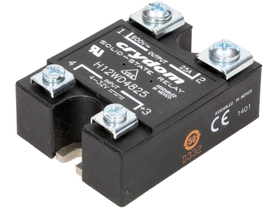 РЕЛЕ ПОЛУПРОВОДНИКОВО 3-32V DC 25A H12WD4825