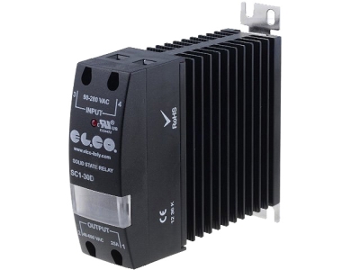 РЕЛЕ ПОЛУПРОВОДНИКОВО 3-32V DC 40A SC1-30D40660A