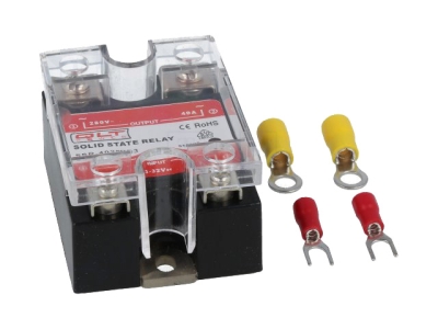 РЕЛЕ ПОЛУПРОВОДНИКОВО 3-32V DC 40A SSR-4028RD3