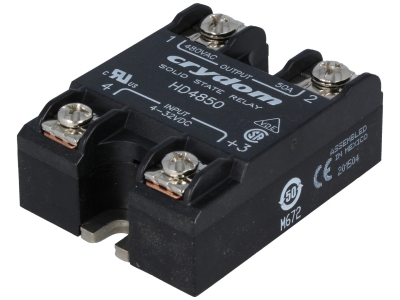 РЕЛЕ ПОЛУПРОВОДНИКОВО 3-32V DC 50A HD4850