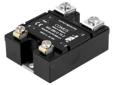 РЕЛЕ ПОЛУПРОВОДНИКОВО 3-32V DC 75A WG280D75Z