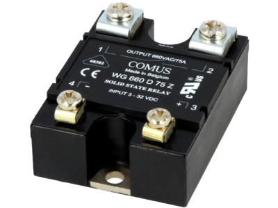 РЕЛЕ ПОЛУПРОВОДНИКОВО 3-32V DC 75A WG660D75Z
