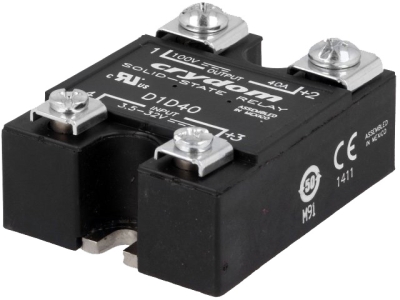 РЕЛЕ ПОЛУПРОВОДНИКОВО  3.5-32VDC  40A  D1D40