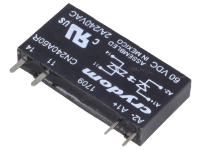 РЕЛЕ ПОЛУПРОВОДНИКОВО 38-72VDC  2A  CN240A60R