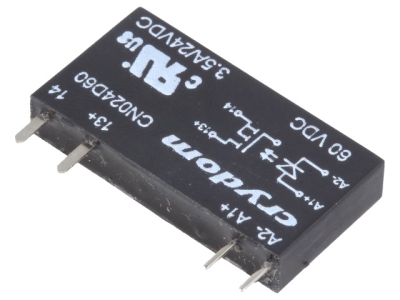 РЕЛЕ ПОЛУПРОВОДНИКОВО 38-72VDC  3.5A  CN024D60