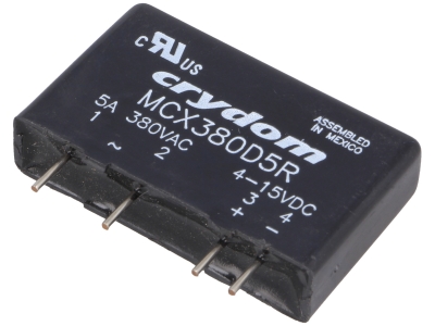 РЕЛЕ ПОЛУПРОВОДНИКОВО 4-15V DC 5A MCX380D5R