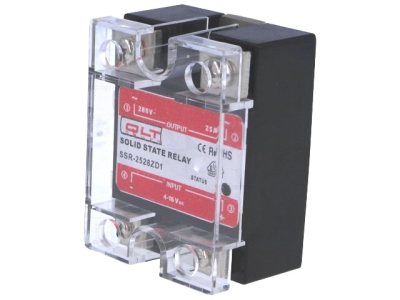 РЕЛЕ ПОЛУПРОВОДНИКОВО 4-16V DC 25A SSR-2528ZD1