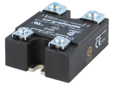 РЕЛЕ ПОЛУПРОВОДНИКОВО  4-32VDC  25A  D4825