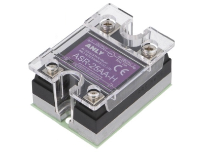 РЕЛЕ ПОЛУПРОВОДНИКОВО  80-280VAC  25A  ASR-25AA-H
