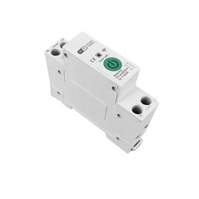 РЕЛЕ ПРЕКЪСВАЧ ПРЕДПАЗИТЕЛ ВАТМЕР ВОЛТ-АМПЕРМЕТЪР ТОКОВА И НАПРЕЖЕНОВА ЗАЩИТА С WIFI SMART ДИСТАНЦИОННО УПРАВЛЕНИЕ AC 230V 63A