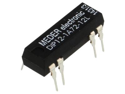 РЕЛЕ РИД 12V DC 1A DIP12-1A72-12L